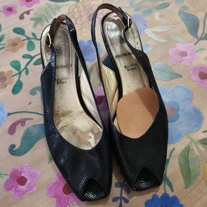 Bruno Magli Open Toe Heeled Sandals